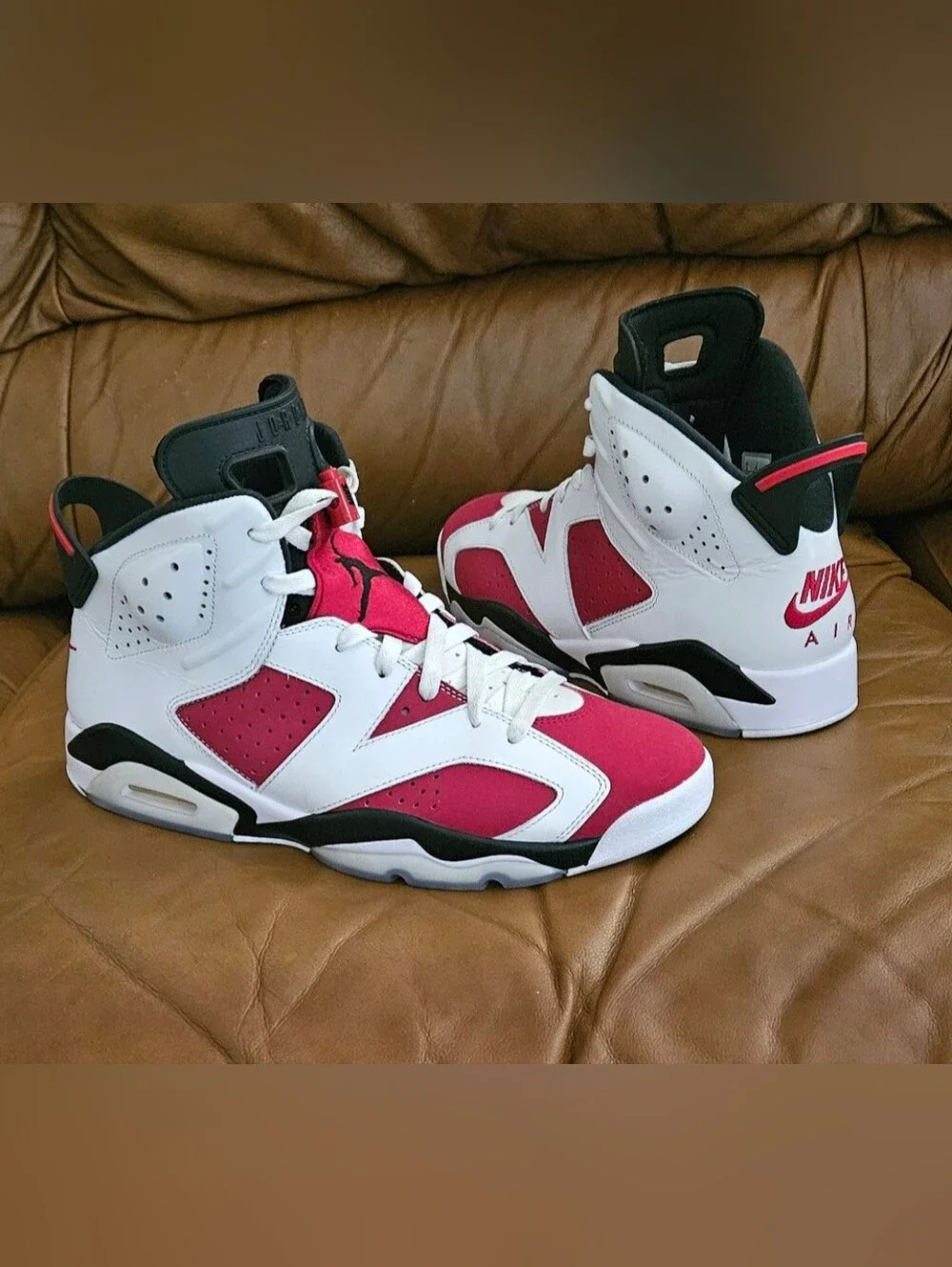 Men's Nike Air Jordan 6 Retro Carmine Size 11 (EXCELLENT CONDITION)